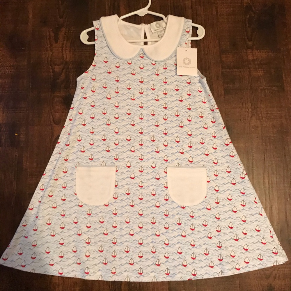 Proper peony dress Sz 5 with tags